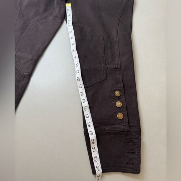 Authentic Gucci Brown Denim Capri Jeans – Size 40 (US 6/8) – Vintage Look - Picture 15 of 16
